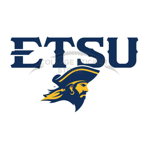 Design ETSU Buccaneers Iron-on Transfers (Wall Stickers)NO.4341